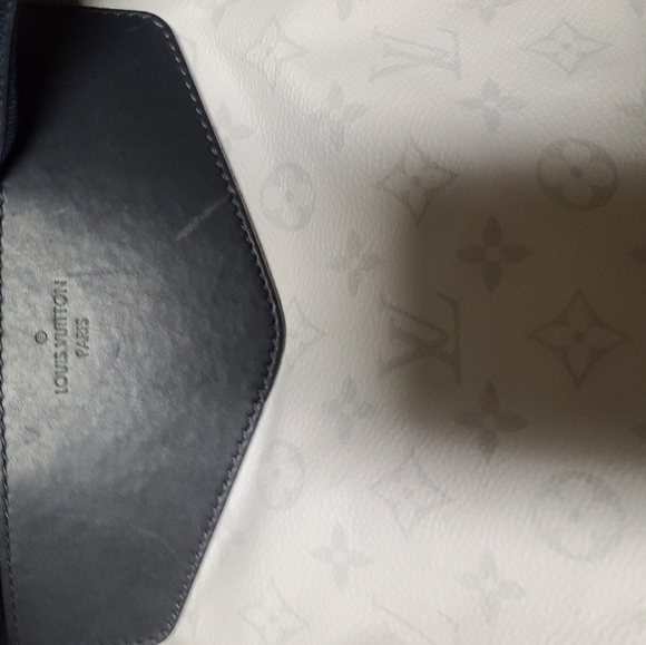 White and Navy Louis Vuitton Back Pack - Picture 4 of 8